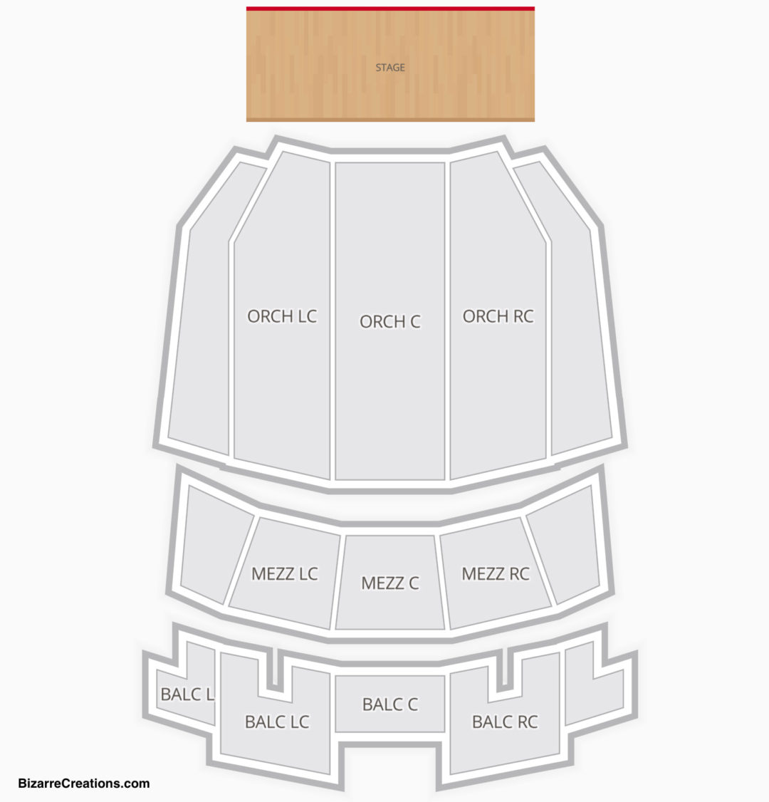 Oven Auditorium Seating Chart