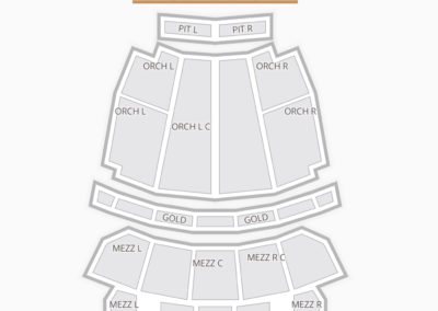 Peabody Opera House Seating Chart