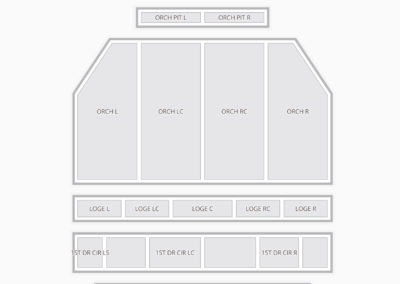 Providence Performing Arts Center Seating Chart