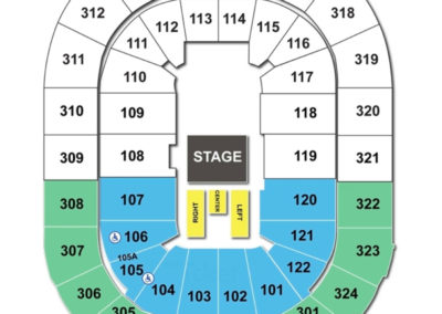 Scotiabank Arena Seating Chart Concert Bowl