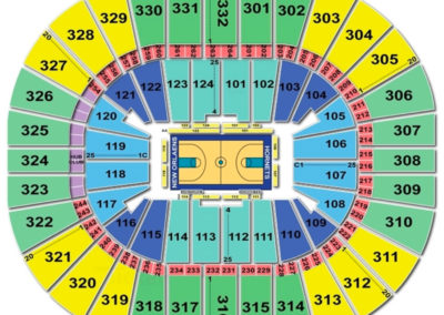 Smoothie King Center Basketball Seating Chart