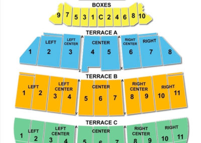 The Muny Seating Chart | Seating Charts & Tickets