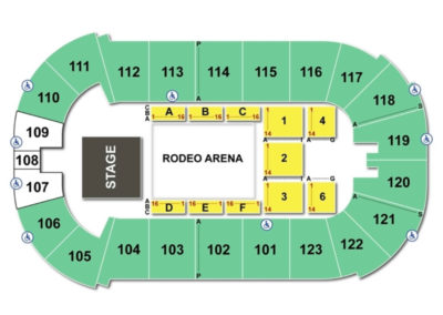 State Farm Arena Seating Chart Rodeo