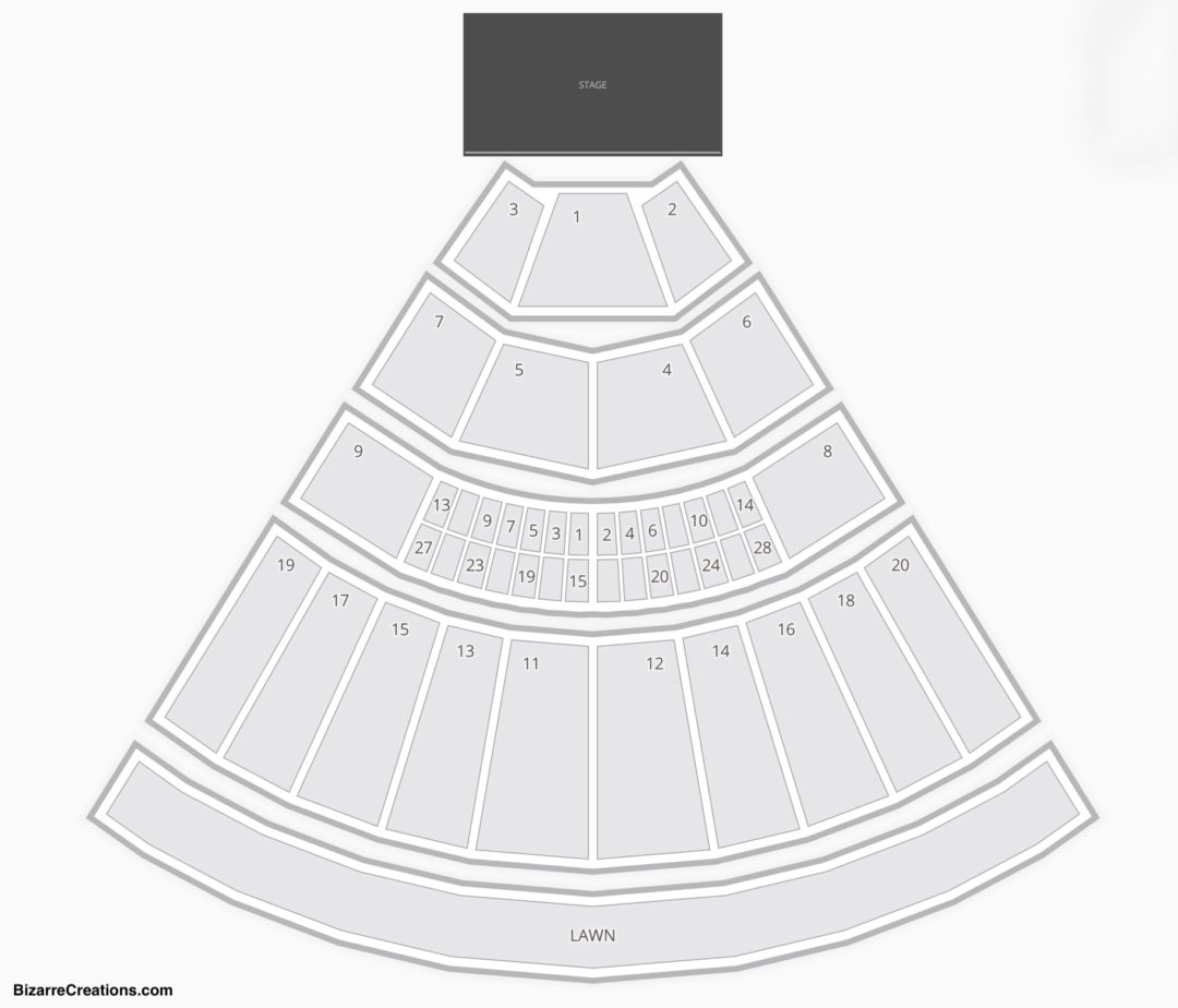 Tanglewood Seating Chart | Seating Charts & Tickets