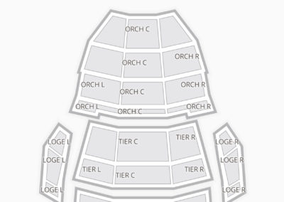 Tennessee Performing Arts Center Andrew Jackson Hall Seating Chart