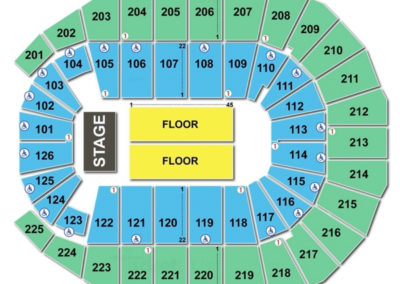 Verizon Arena Little Rock Concert Seating Chart