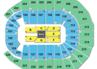 Verizon Arena Little Rock Seating Chart WWE