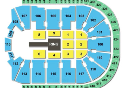 Webster Bank Arena WWE Seating Chart