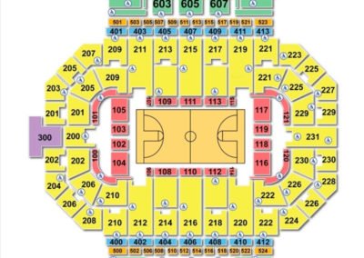 Allen County War Memorial Coliseum Seating Chart Basketball