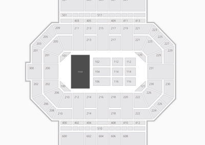 Allen County War Memorial Coliseum Seating Chart Concert