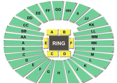 Carver Hawkeye Arena wrestling Seating Chart