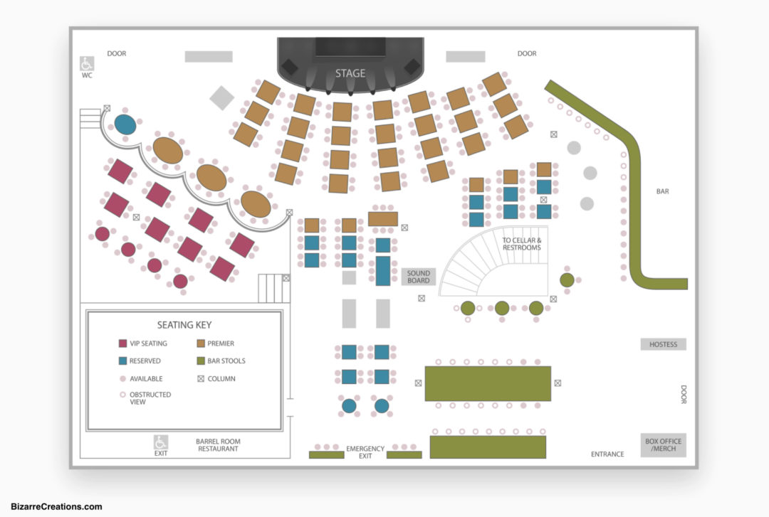 Chateau Ste Concerts Seating Chart