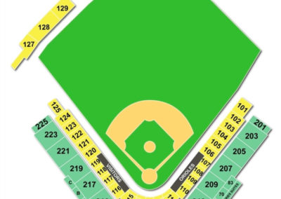 GCL Orioles Seating Chart