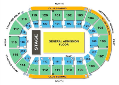 Germain Arena Concert Seating Chart