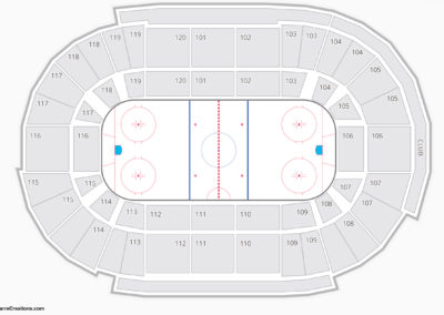 Germain Arena Seating Chart Hockey