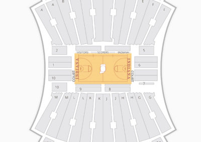 Indiana Hoosiers Basketball Seating Chart