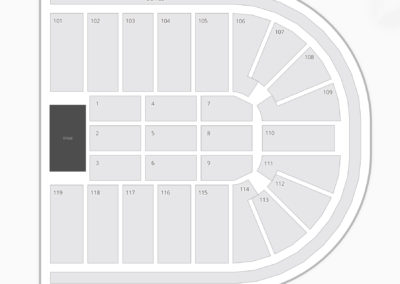 Orleans Arena Seating Chart Concert