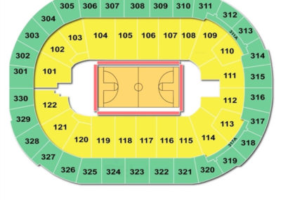 Rogers Arena Seating Chart Basketball