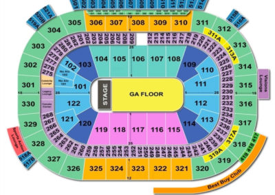 Rogers Arena Seating Chart Concert Vancouver