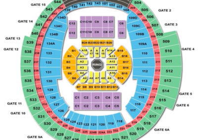 Rogers Centre Seating Chart UFC