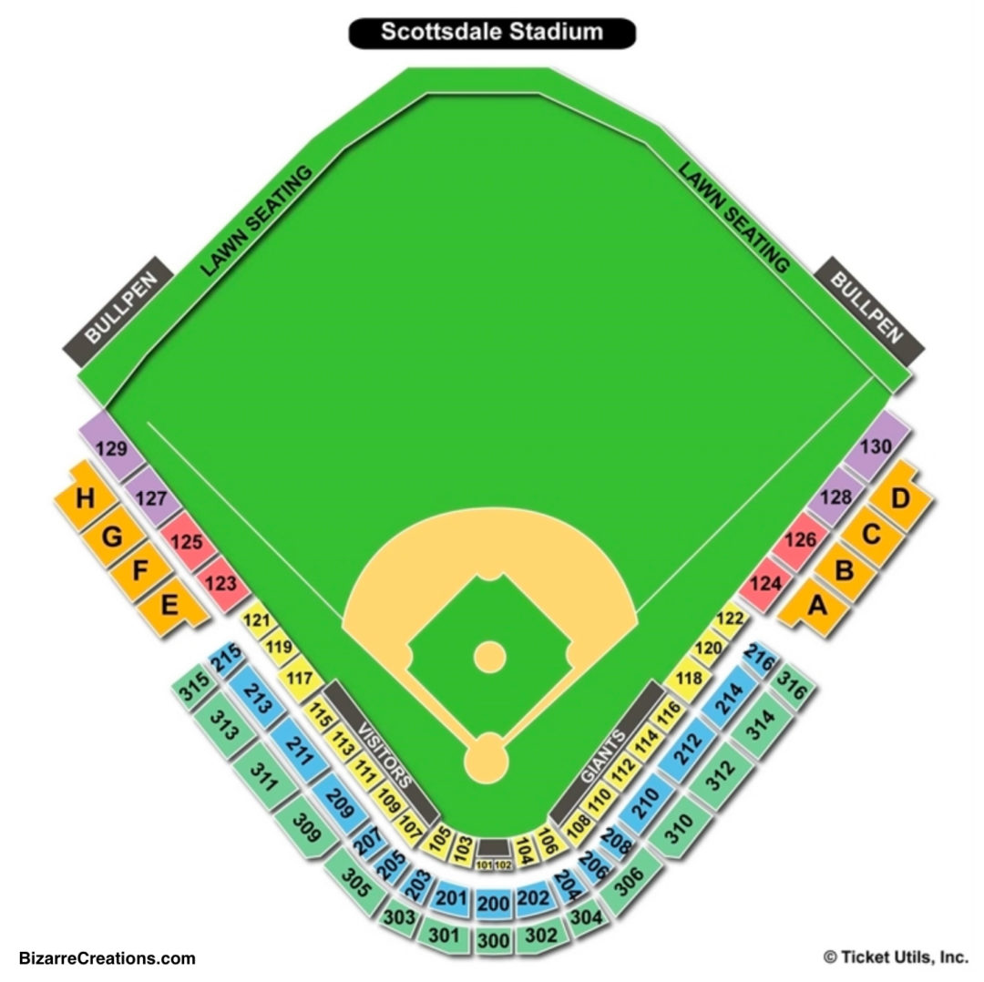 Scottsdale Stadium Seating Chart | Seating Charts & Tickets