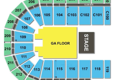 Sears Centre Concert Seating Chart