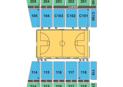 Sears Centre Seating Chart Basketball