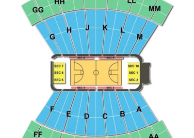 Simon Skjodt Assembly Hall Seating Chart Indiana