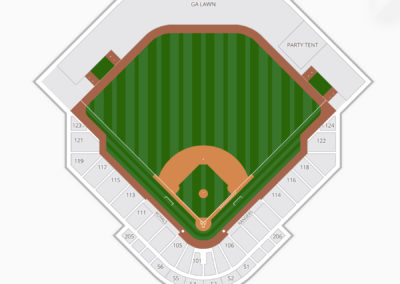 Surprise Stadium Seating Chart MLB