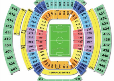 TIAA Bank Field Seating Chart Soccer