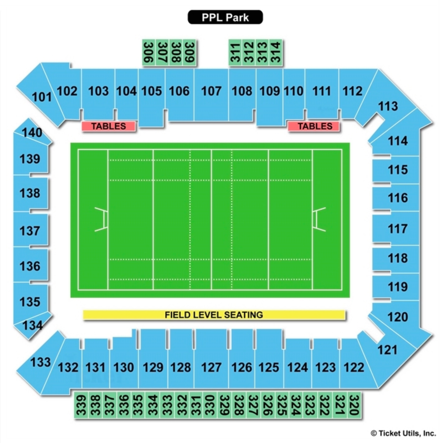 Talen Energy Stadium Seating Chart | Seating Charts & Tickets