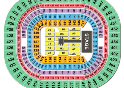 The Dome at America's Center Seating Chart Concert