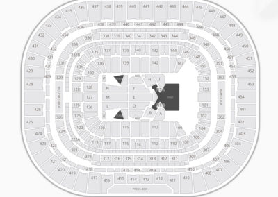 The Dome at America's Center Seating Chart Concert