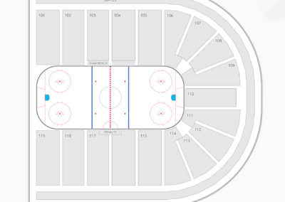 US Hockey Hall of Fame Game Seating Chart