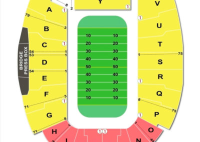 Vanderbilt Stadium Seating Chart Football