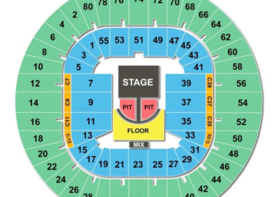 WVU Coliseum Concert Seating Chart