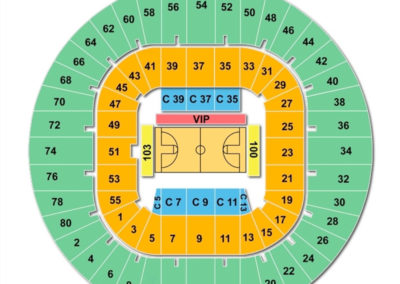 WVU Coliseum Seating Chart Basketball