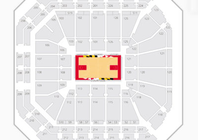 Xfinity Center Seating Chart (College Park)