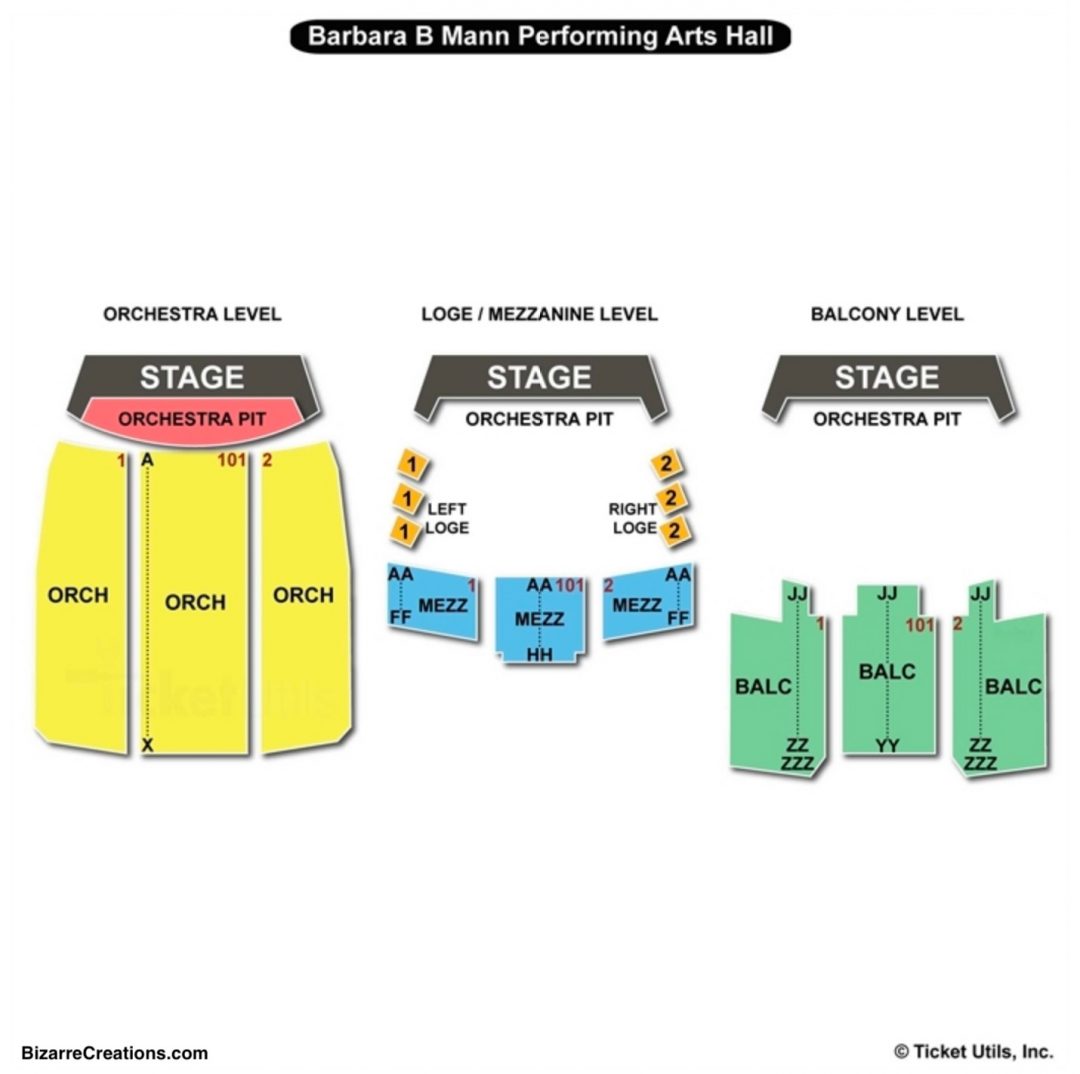 Mann Center Seating Chart Orchestra B Two Birds Home