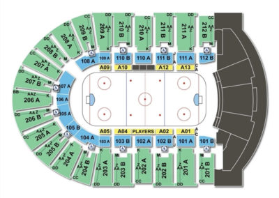 Columbus Civic Center Seating Chart Hockey