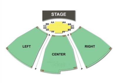 Empire Center at the Egg Seating Chart