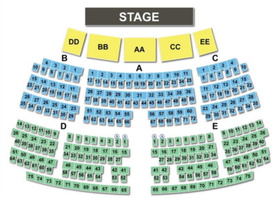 Grand Sierra Theatre Seating Chart Nevada