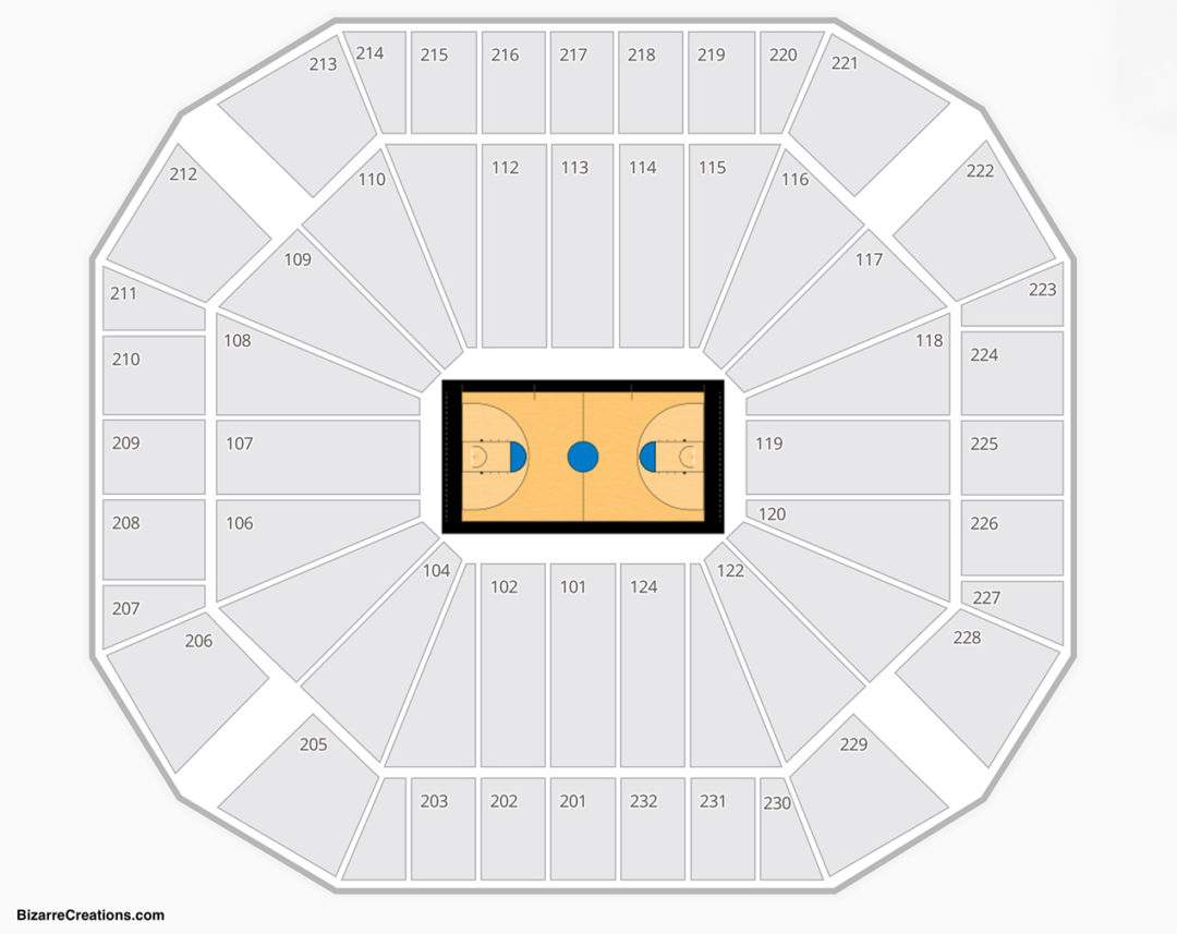 United Arena Lubbock Seating Chart - United Supermarkets Arena Lubbock Tick...