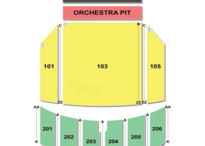 Warner Theatre Erie Seating Chart